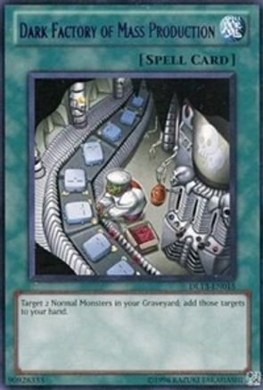 Dark Factory of Mass Production (Purple) [DL13-EN015] - Duelist League Promo Unlimited - Rare - Trinity Hobby