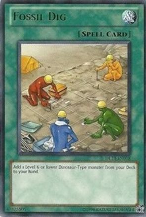 Fossil Dig (Green) [DL13-EN018] - Duelist League Promo Unlimited - Rare - Trinity Hobby
