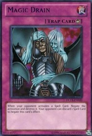 Magic Drain (Purple) [DL13-EN020] - Duelist League Promo Unlimited - Rare - Trinity Hobby