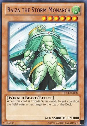 Raiza the Storm Monarch (Purple) [DL14-EN008] - Duelist League Promo Unlimited - Rare - Trinity Hobby