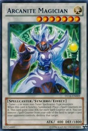 Arcanite Magician (Blue) [DL14-EN009] Rare