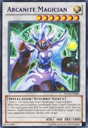 Arcanite Magician (Purple) [DL14-EN009] - Duelist League Promo Unlimited - Rare - Trinity Hobby