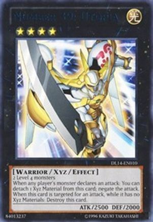 Number 39: Utopia (Blue) [DL14-EN010] - Duelist League Promo Unlimited - Rare - Trinity Hobby