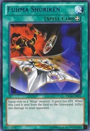 Fuhma Shuriken (Blue) [DL14-EN011] - Duelist League Promo Unlimited - Rare - Trinity Hobby