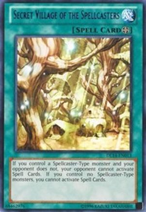 Secret Village of the Spellcasters (Purple) [DL14-EN013] Rare - Trinity Hobby