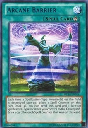 Arcane Barrier (Blue) [DL14-EN014] - Duelist League Promo Unlimited - Rare - Trinity Hobby