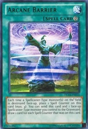 Arcane Barrier (Green) [DL14-EN014] Rare - Trinity Hobby
