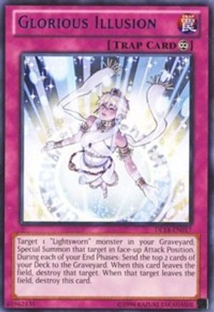 Glorious Illusion (Blue) [DL14-EN017] Rare - Trinity Hobby