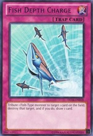 Fish Depth Charge (Purple) [DL14-EN018] Rare - Trinity Hobby