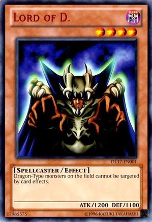 Lord of D. (Red) [DL17-EN001] - Duelist League Promo Unlimited - Rare - Trinity Hobby