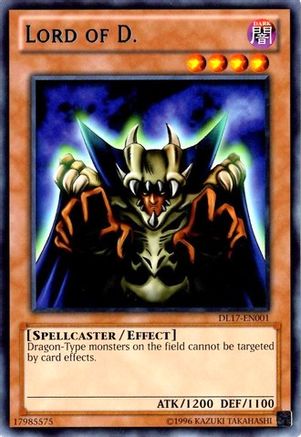 Lord of D. (Blue) [DL17-EN001] - Duelist League Promo Unlimited - Rare - Trinity Hobby