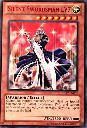 Silent Swordsman LV7 (Red) [DL17-EN003] Rare - Trinity Hobby