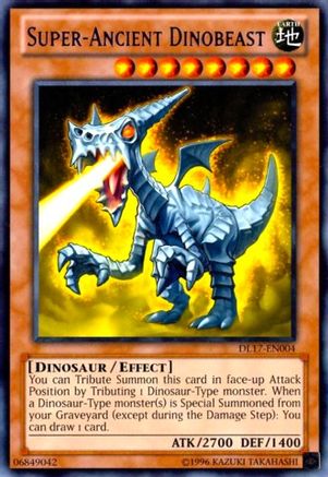 Super-Ancient Dinobeast (Purple) [DL17-EN004] Rare - Trinity Hobby