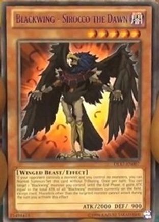 Blackwing - Sirocco the Dawn (Purple) [DL17-EN007] - Duelist League Promo Unlimited - Rare - Trinity Hobby