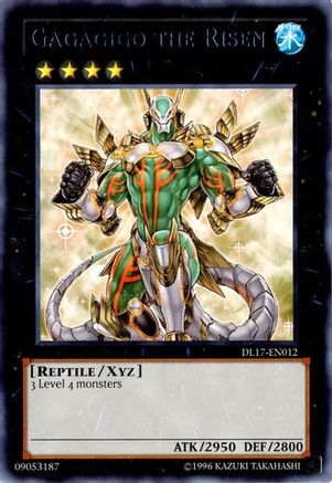 Gagagigo the Risen (Blue) [DL17-EN012] - Duelist League Promo Unlimited - Rare - Trinity Hobby