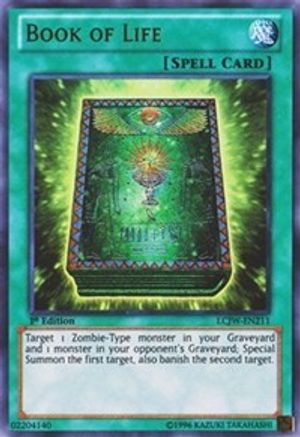 Book of Life (Green) [DL17-EN014] - Duelist League Promo Unlimited - Rare - Trinity Hobby