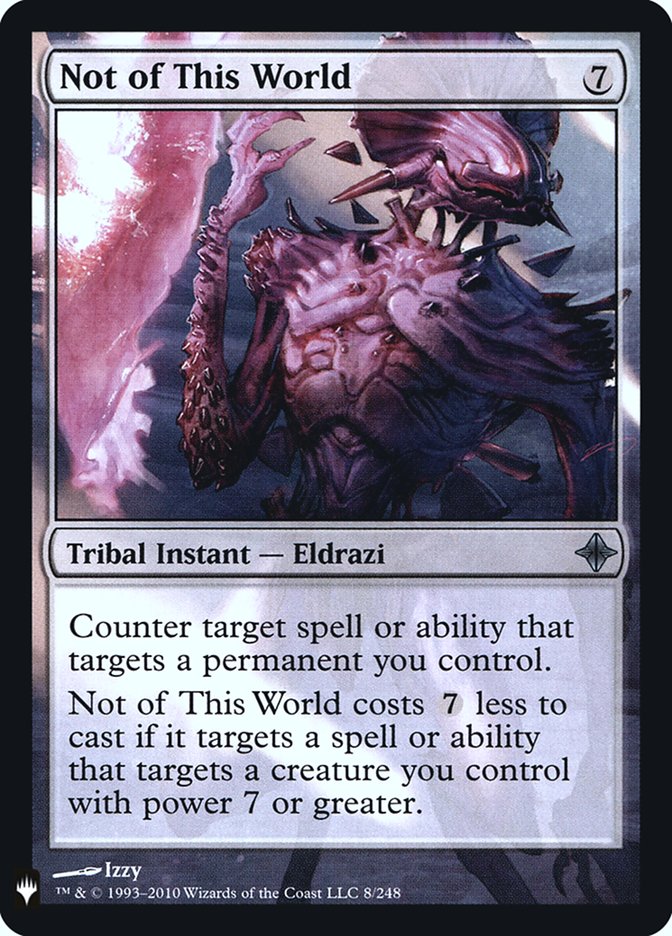Not of This World [Mystery Booster] - Trinity Hobby