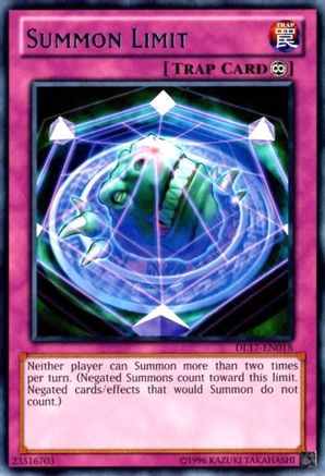 Summon Limit (Purple) [DL17-EN018] - Duelist League Promo Unlimited - Rare - Trinity Hobby
