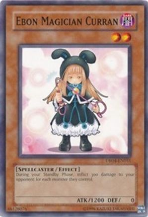 Ebon Magician Curran [DR04-EN031] Common - Trinity Hobby