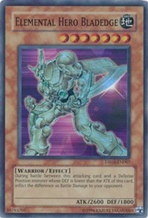 Elemental Hero Bladedge [DR04-EN067] Super Rare - Trinity Hobby