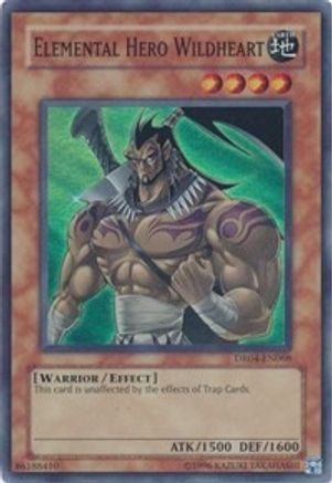Elemental Hero Wildheart [DR04-EN068] Super Rare - Trinity Hobby