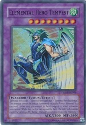 Elemental Hero Tempest [DR04-EN094] Super Rare - Trinity Hobby