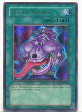 Pot of Avarice [DR04-EN097] Ultra Rare - Trinity Hobby