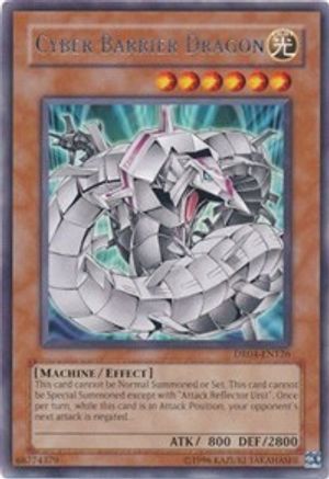 Cyber Barrier Dragon [DR04-EN126] Rare - Trinity Hobby
