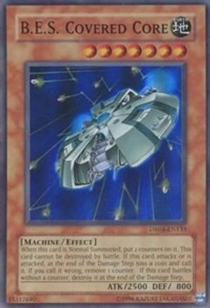 B.E.S. Covered Core [DR04-EN133] Super Rare - Trinity Hobby