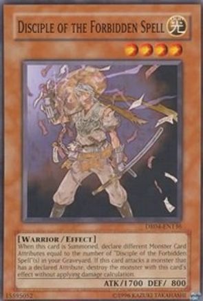 Disciple of the Forbidden Spell [DR04-EN136] Common - Trinity Hobby