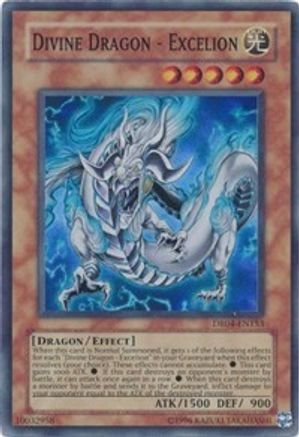 Divine Dragon - Excelion [DR04-EN153] Super Rare - Trinity Hobby