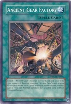 Ancient Gear Factory [DR04-EN159] Common - Trinity Hobby