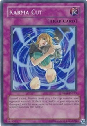 Karma Cut [DR04-EN173] Super Rare