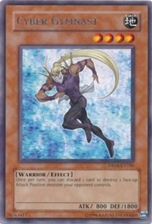 Cyber Gymnast [DR04-EN186] Rare - Trinity Hobby