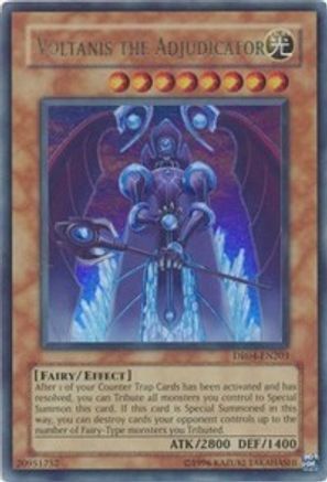 Voltanis the Adjudicator [DR04-EN203] Ultra Rare - Trinity Hobby