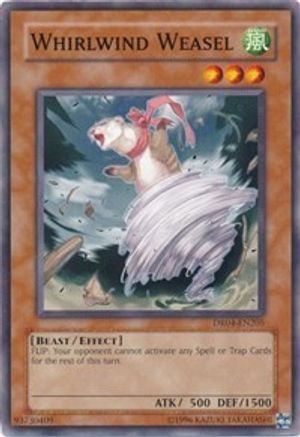 Whirlwind Weasel [DR04-EN205] Common - Trinity Hobby