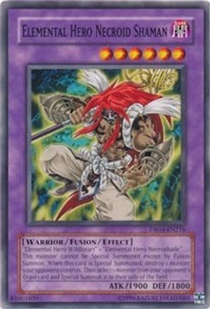 Elemental Hero Necroid Shaman [DR04-EN216] Common - Trinity Hobby