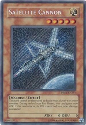 Satellite Cannon [DR04-EN241] Secret Rare - Trinity Hobby