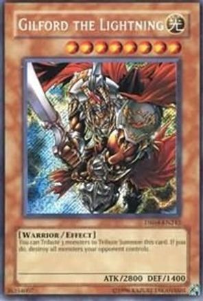 Gilford the Lightning [DR04-EN242] Secret Rare - Trinity Hobby