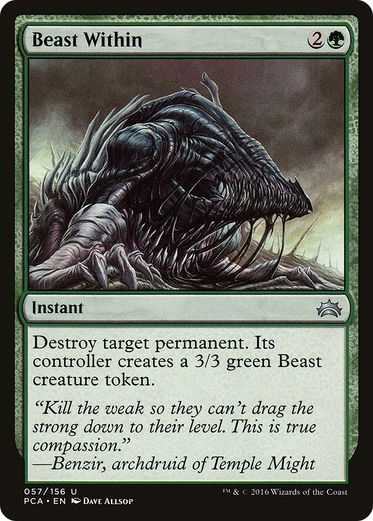 Beast Within [Planechase Anthology] - Trinity Hobby