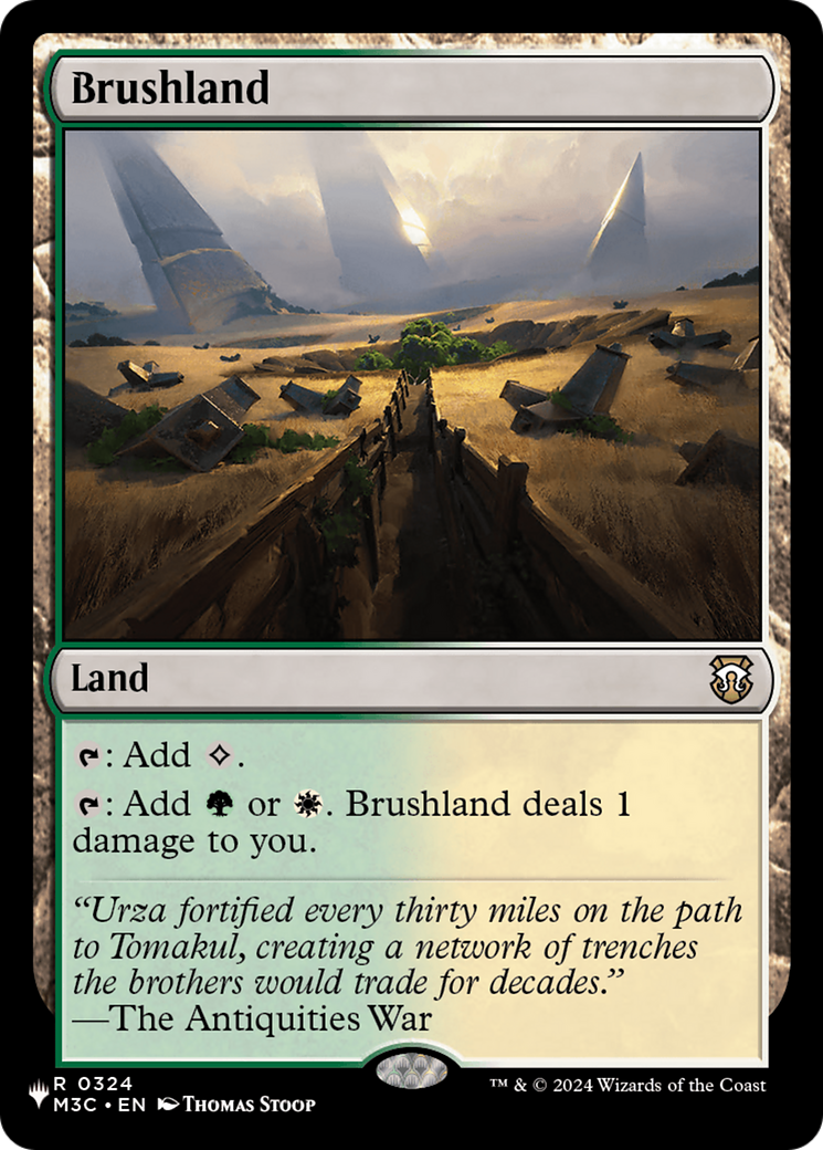 Brushland (M3C) (LIST-324) - [The List Reprints] - Trinity Hobby