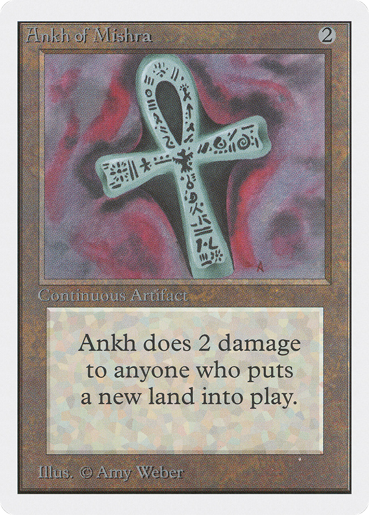 Ankh of Mishra [Unlimited Edition] - Trinity Hobby