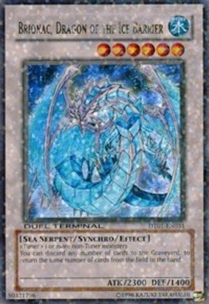 Brionac, Dragon of the Ice Barrier [DT01-EN031] Ultra Rare - Trinity Hobby