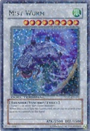 Mist Wurm [DT01-EN032] Ultra Rare - Trinity Hobby