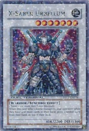 X-Saber Urbellum [DT01-EN034] Ultra Rare - Trinity Hobby