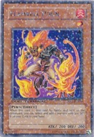 Flamvell Poun [DT01-EN070] Rare - Trinity Hobby