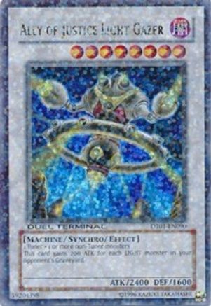 Ally of Justice Light Gazer [DT01-EN090] Ultra Rare - Trinity Hobby