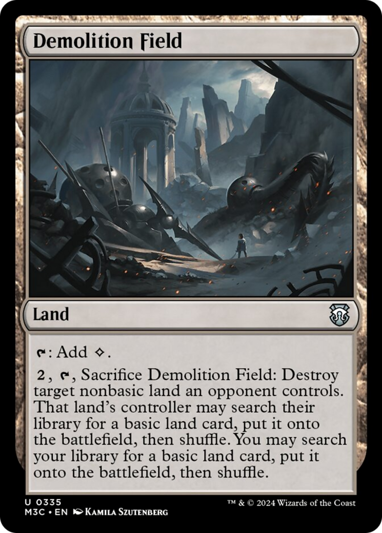 Demolition Field (Ripple Foil) [Modern Horizons 3 Commander] - Trinity Hobby