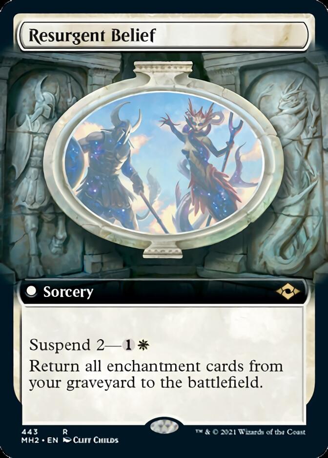 Resurgent Belief (Extended Art) [Modern Horizons 2] - Trinity Hobby
