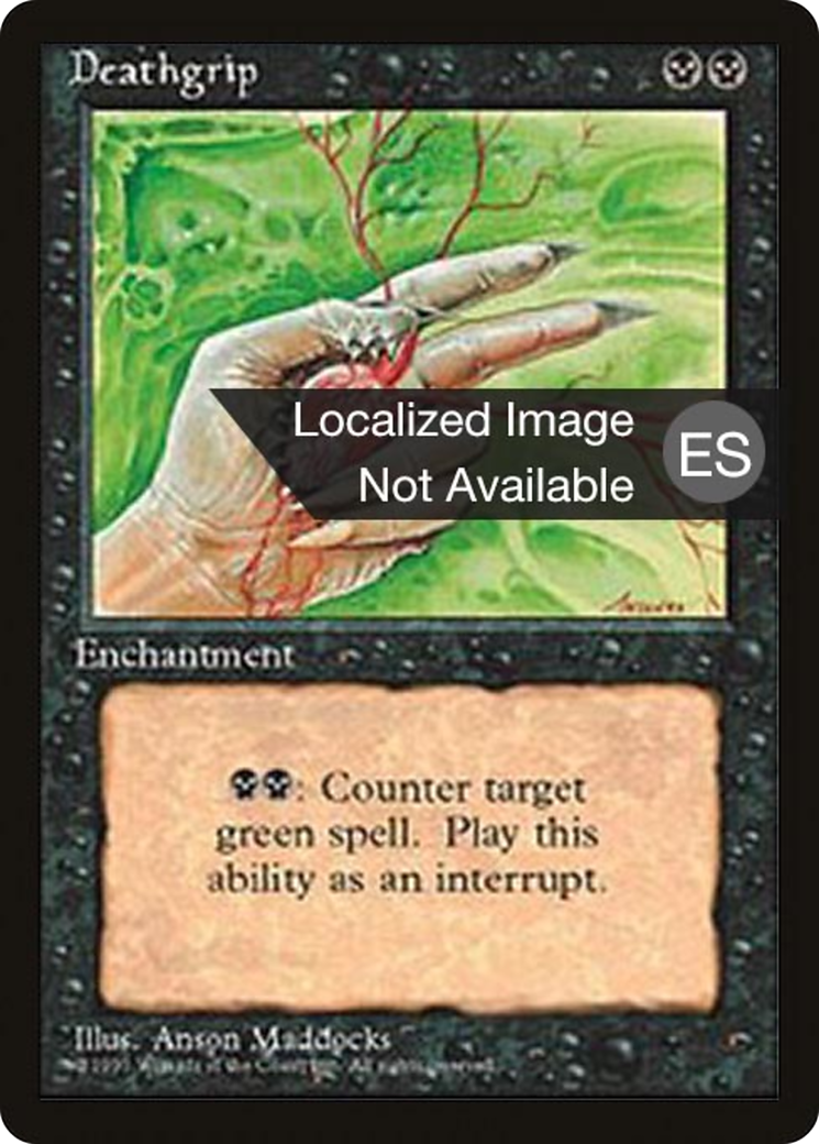 Deathgrip [Fourth Edition (Foreign Black Border)] - Trinity Hobby